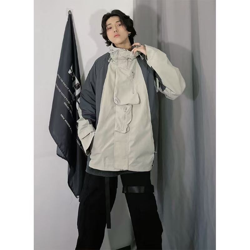 Vintage Fashion Hong Kong - Jaquetas Oversized Vintage Y2K Streetwear para