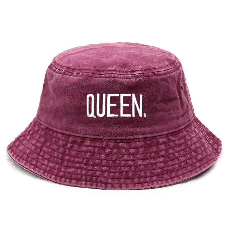 Vintage Fashion Queen - Personalizar rainha lavado vintage balde chapéu