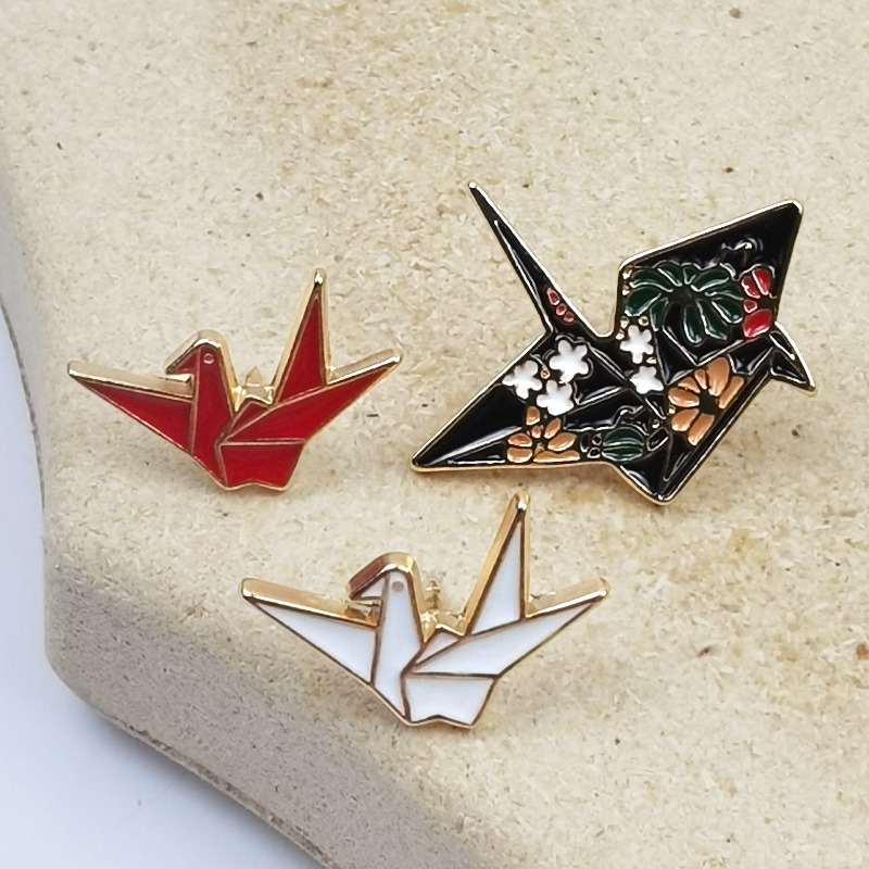 Vintage Fashion Meaning - Broche de Metal Criativo em Forma