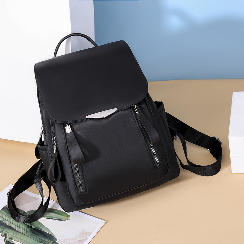 Vintage Fashion Shop - Mochila Oxford de Grande Capacidade para