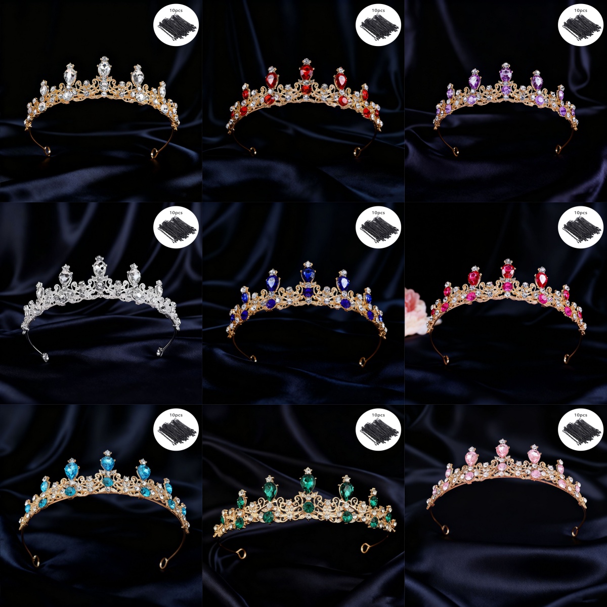 Tiara de Noiva Vintage com Str - Vintage Fashion Queen avaliação e preço