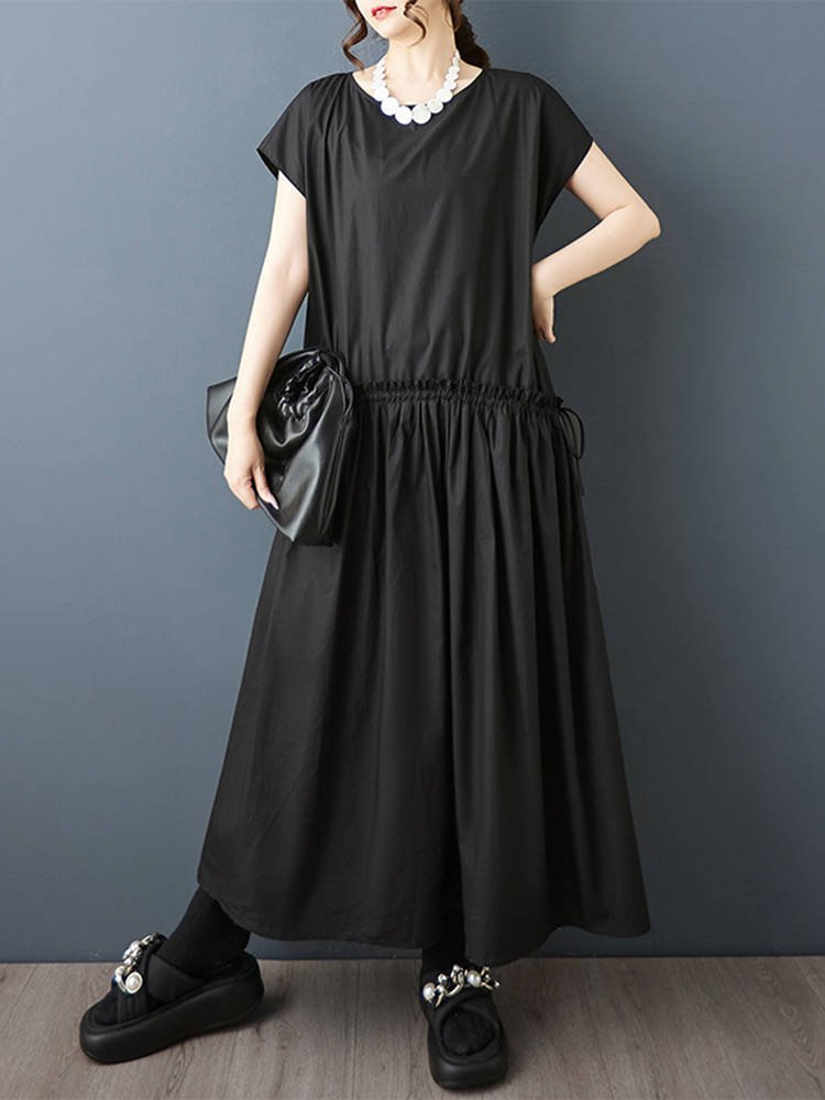 Novo Vestido Longo Casual Femi - Vintage Fashion Drawings avaliação e preço