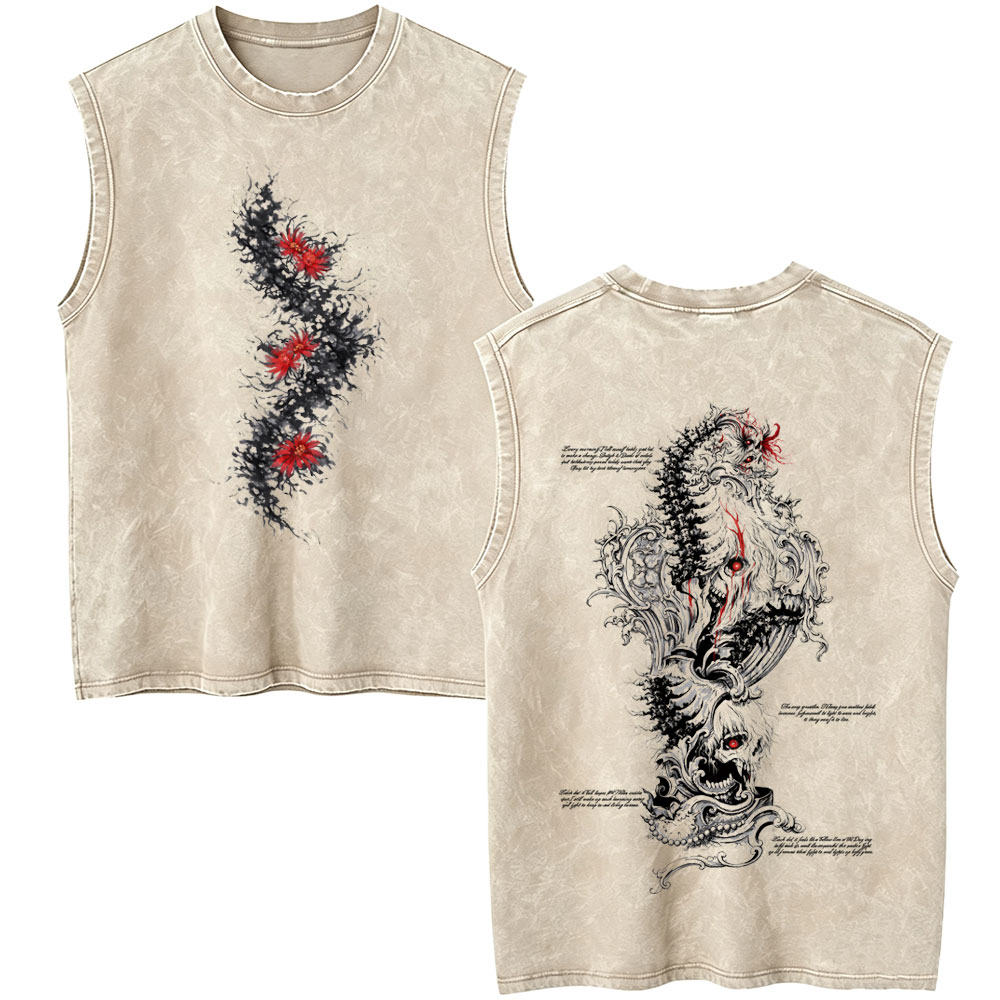 Camisetas sem mangas estilo vi - Vintage Ken Fashion avaliação e preço