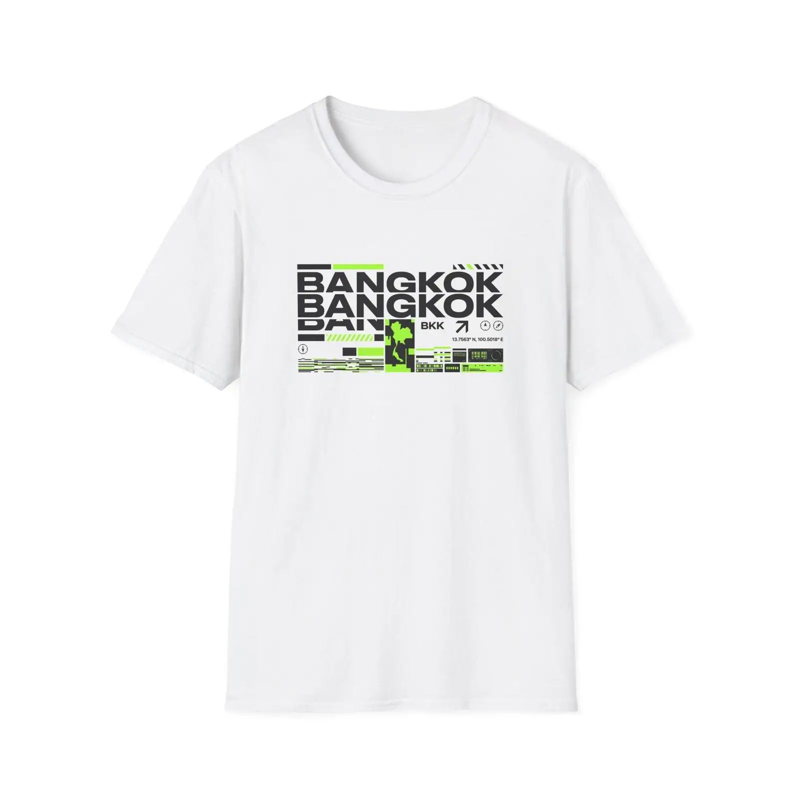 Camiseta Bangkok Typography, m - Vintage Fashion Bangkok avaliação e preço