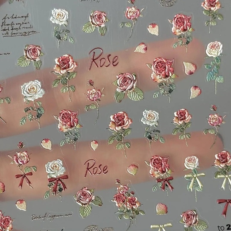 5 pçs ins retro rosa adesivo a - Vintage Fashion Magazines avaliação e preço