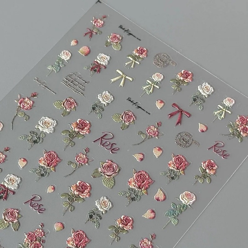5 pçs ins retro rosa adesivo a - Vintage Fashion Magazines avaliação e preço