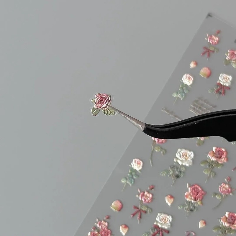 5 pçs ins retro rosa adesivo a - Vintage Fashion Magazines avaliação e preço