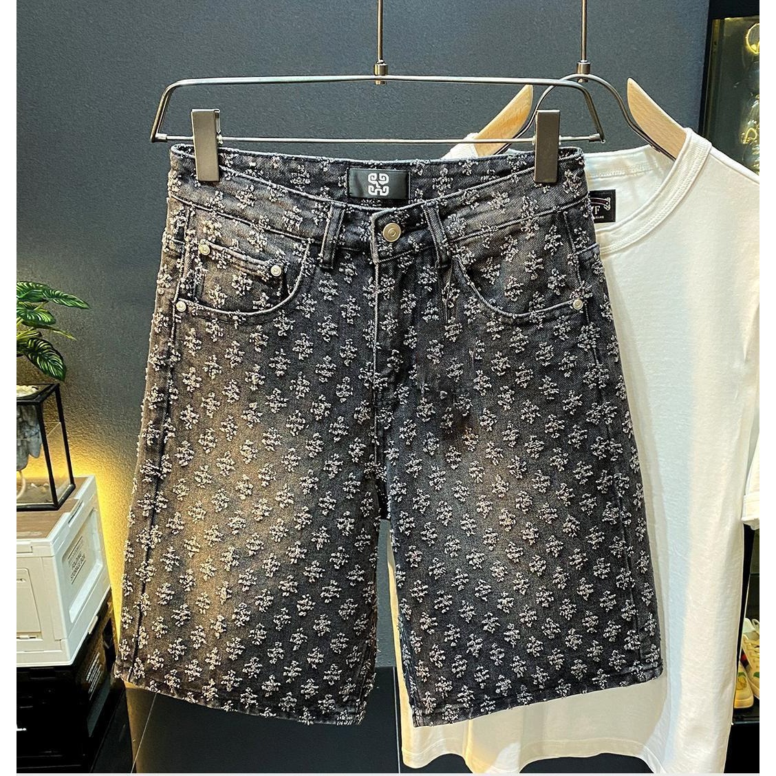 Shorts Jeans Masculinos Casuai - Vintage Fashion Shop avaliação e preço