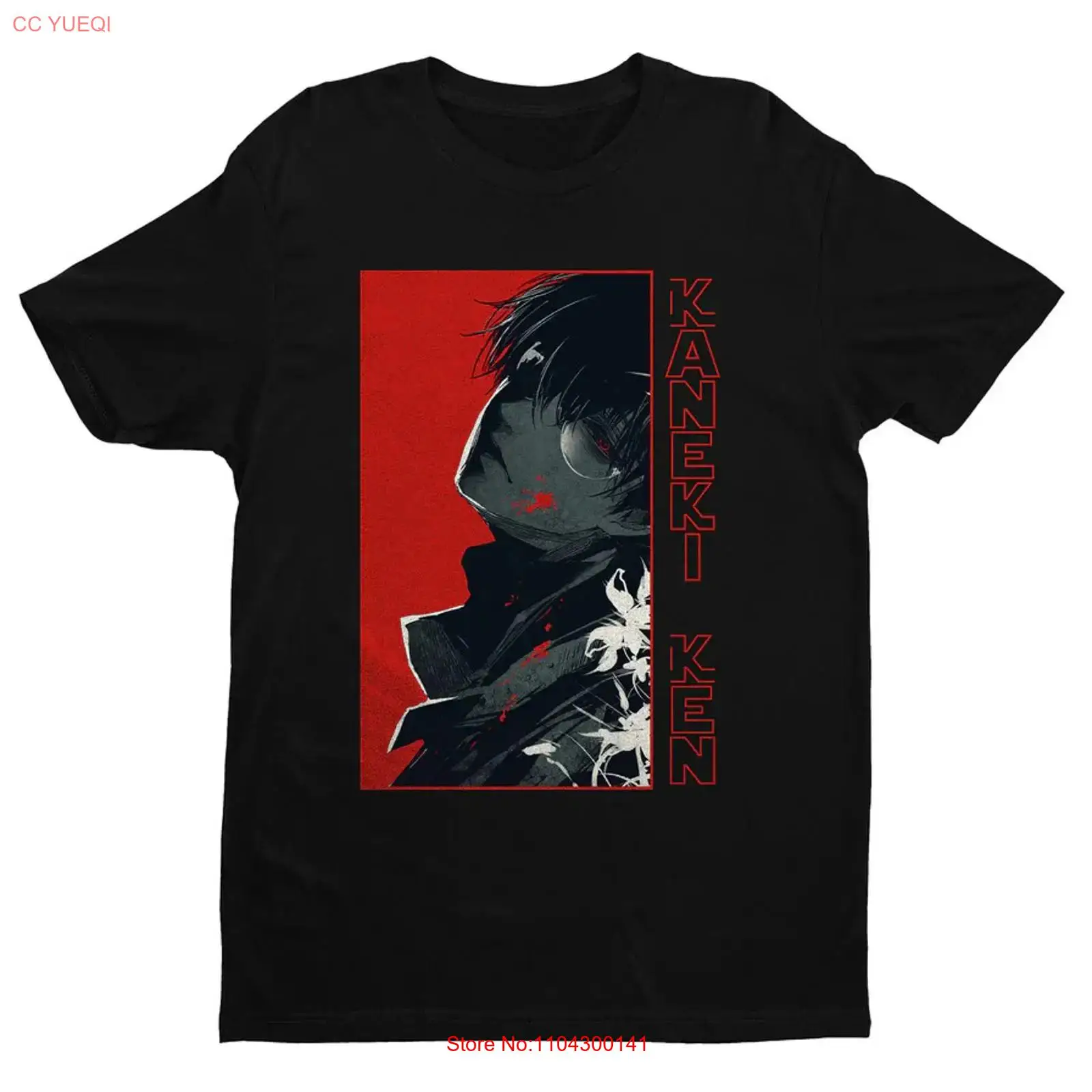 Camiseta Preta Anime Kaneki Ke - Vintage Ken Fashion avaliação e preço