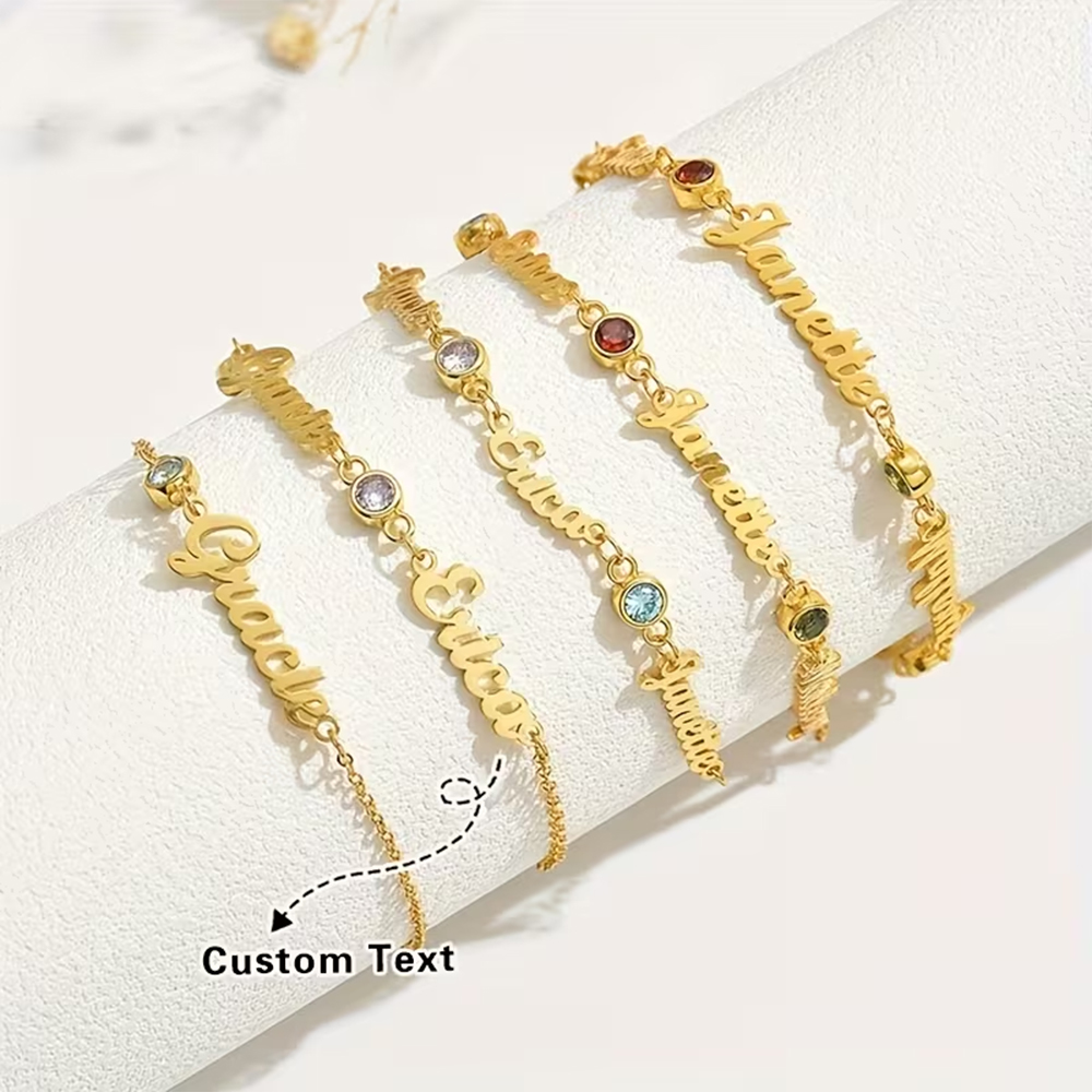 Pulseira Personalizada com Nom - Vintage Fashion Meaning avaliação e preço