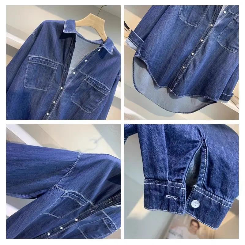 Camisa Jeans Feminina Vintage  - Vintage Fashion Hong Kong avaliação e preço