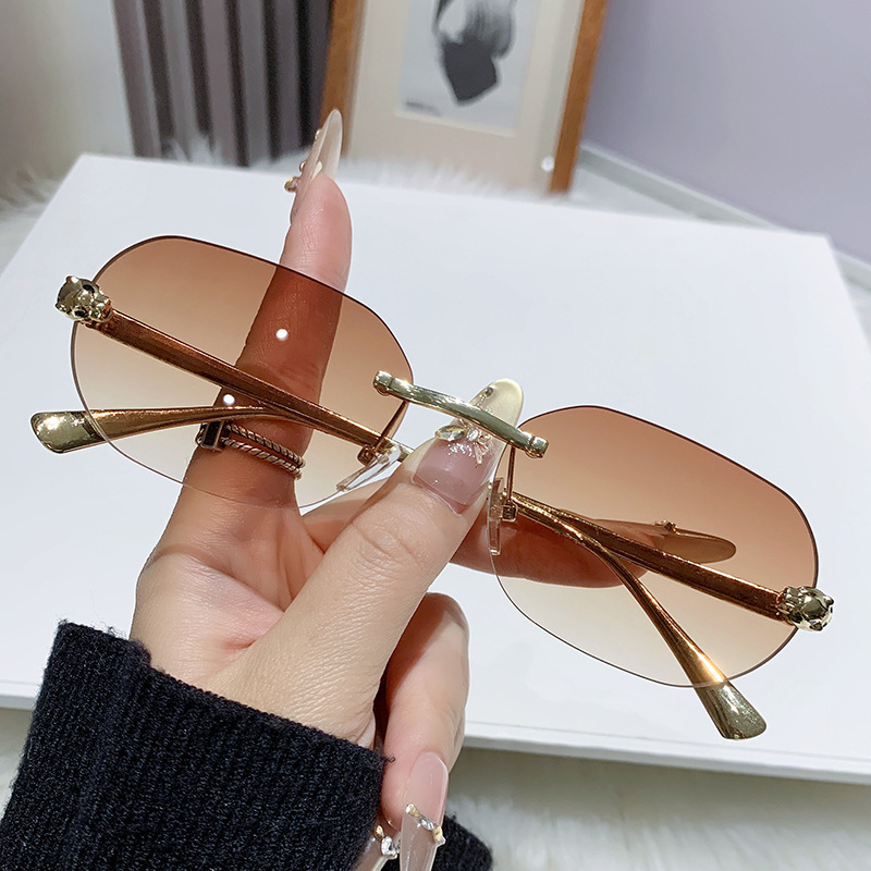Zxiac tendência retro sem aro  - Vintage Fashion Tiktok avaliação e preço