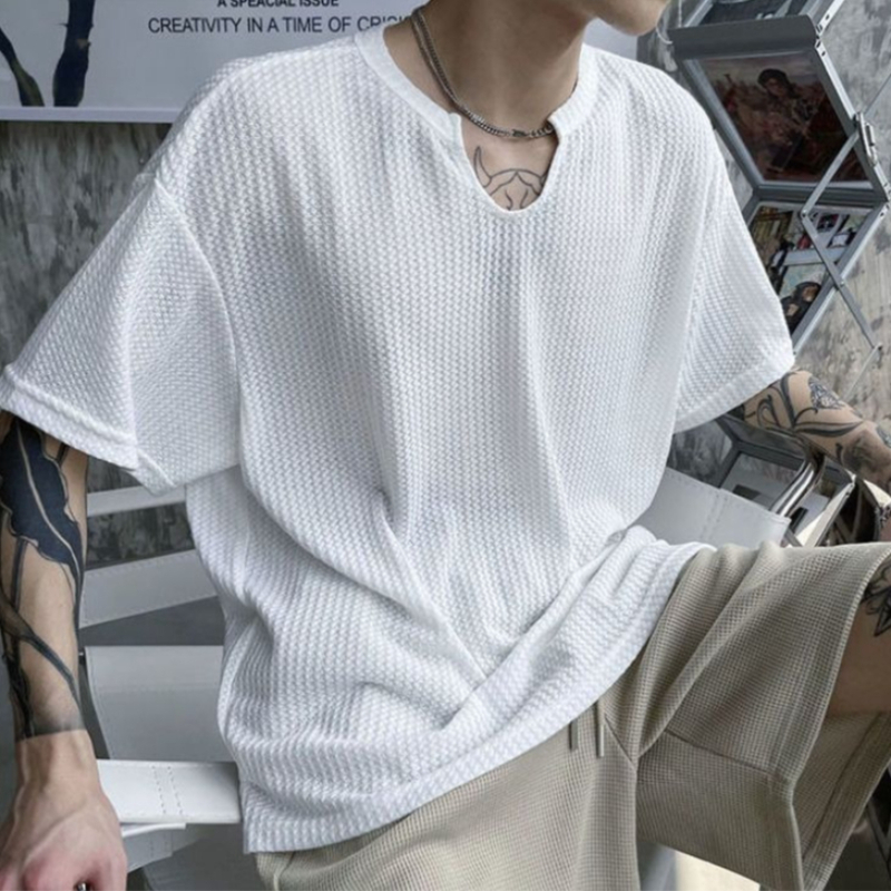 Camiseta Masculina de Verão Ma - Vintage Fashion Hong Kong avaliação e preço