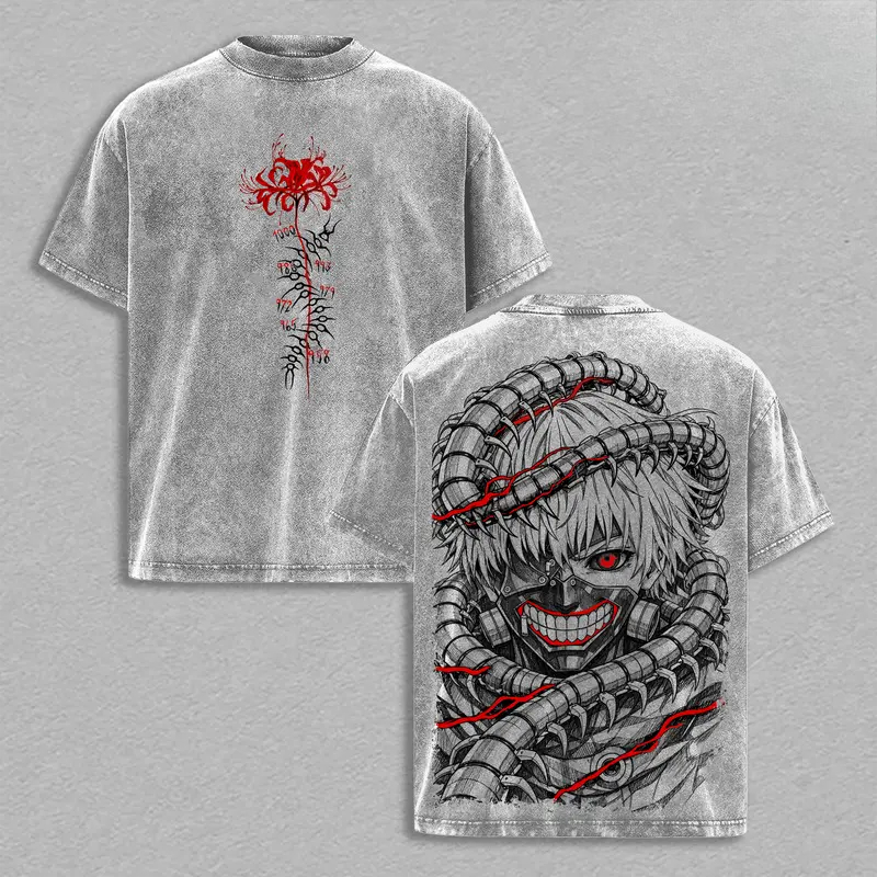 Camiseta Retrô Manga Kaneki Ke - Vintage Ken Fashion avaliação e preço