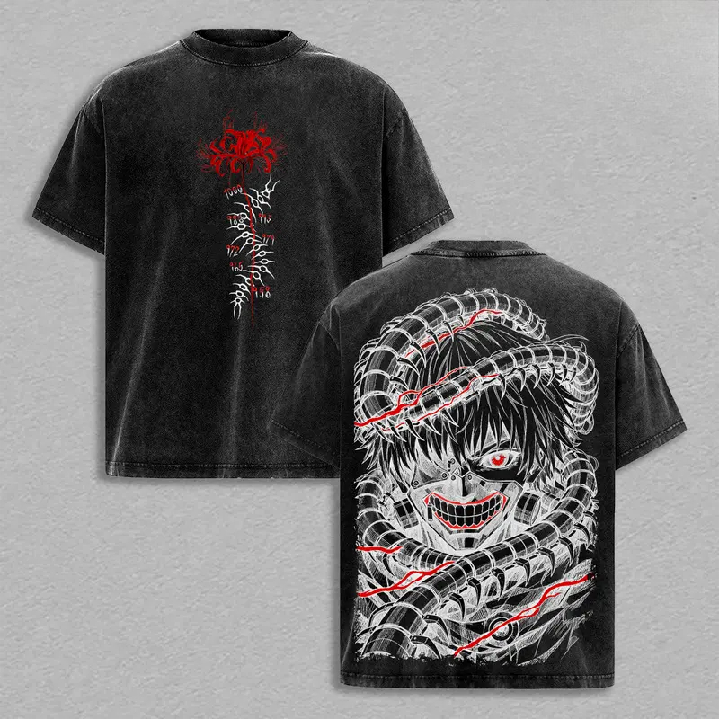 Camiseta Retrô Manga Kaneki Ke - Vintage Ken Fashion avaliação e preço
